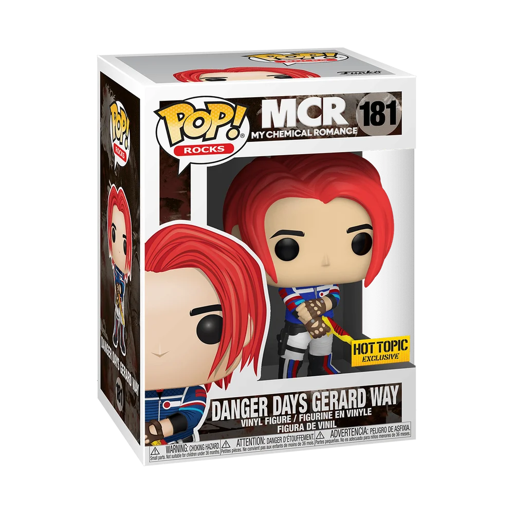 Funko POP! My Chemical Romance Rocks: MCR: Danger Days- Gerard Way (HT) 181 (Exclusive) *Na zamówienie