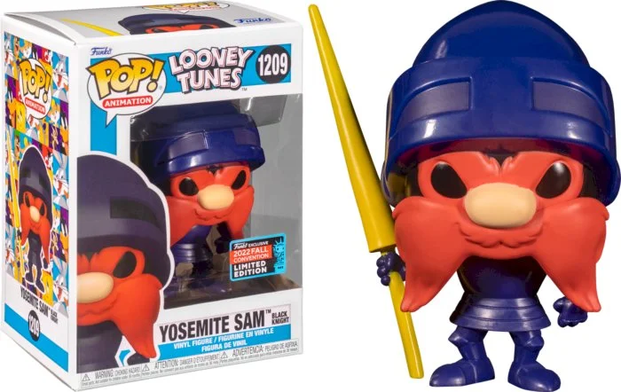Figurka Funko POP! Looney Tunes Yosemite Sam Black Knight 2022 Fall Convention Special Edition #1209