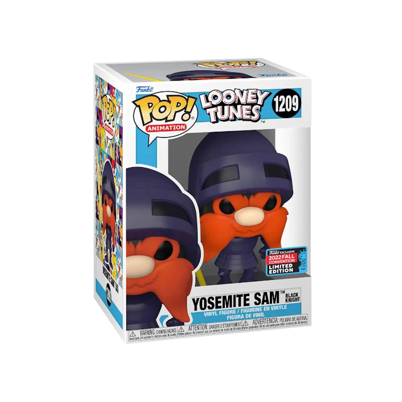 Figurka Funko POP! Looney Tunes Yosemite Sam Black Knight 2022 Fall Convention Special Edition #1209