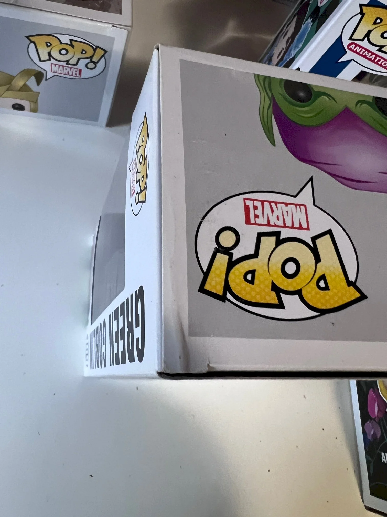 Figurka Spider man Funko POP Green Goblin 109 ( małe uszkodzenia pudełka -zdjęcia ) – zdjęcie 3