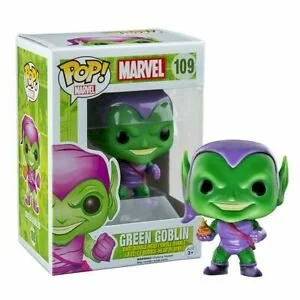 Figurka Spider man Funko POP Green Goblin 109 ( małe uszkodzenia pudełka -zdjęcia )