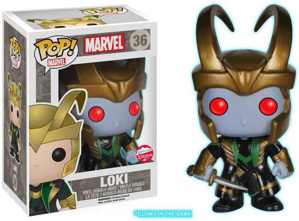 Funko POP! Marvel Helmet Loki - Frost Giant GLOW 36 (Glow) *Na zamówienie