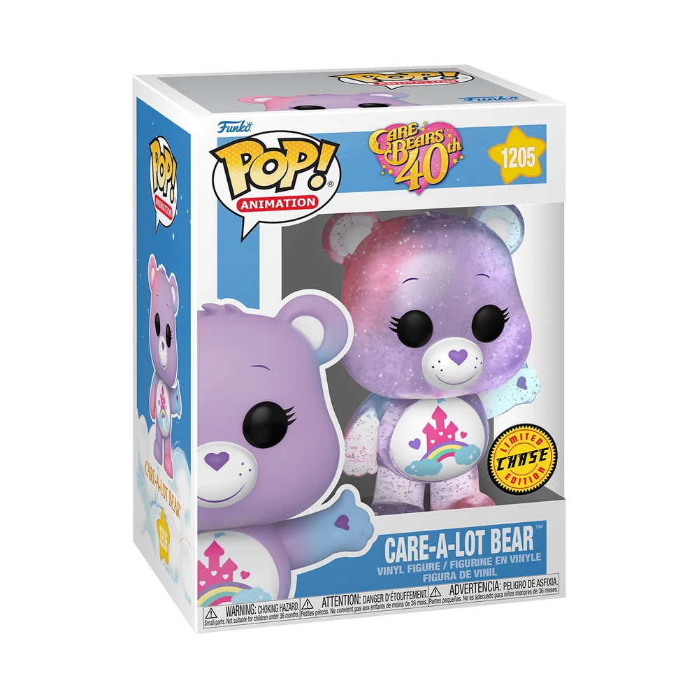Funko POP! Care Bears Care-A-Lot Bear (Chase) (Translucent) (Glow) 1205 (Chase) *Na zamówienie