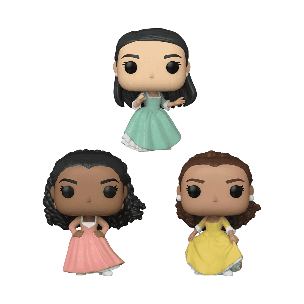 Funko POP! Hamilton Angelica, Eliza, and Peggy 3-Pack (Exclusive) *Na zamówienie