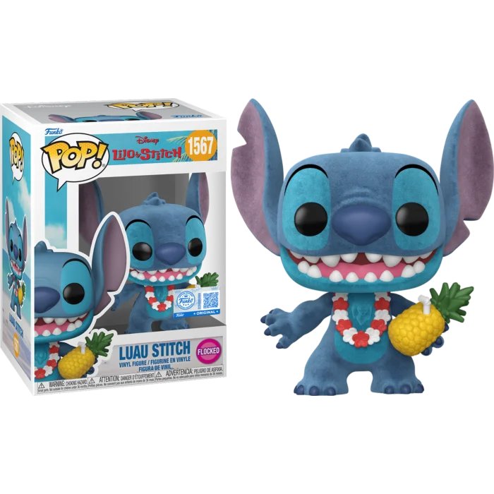 Figurka Funko POP  Disney: Lilo & Stitch - Luau Stitch (Flocked) (Special Edition) #1567