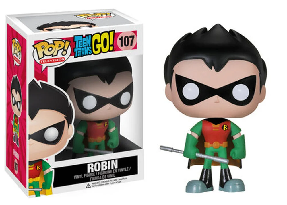 Funko POP! DC Comics Teen Titans Go! - Robin 107 *Na zamówienie