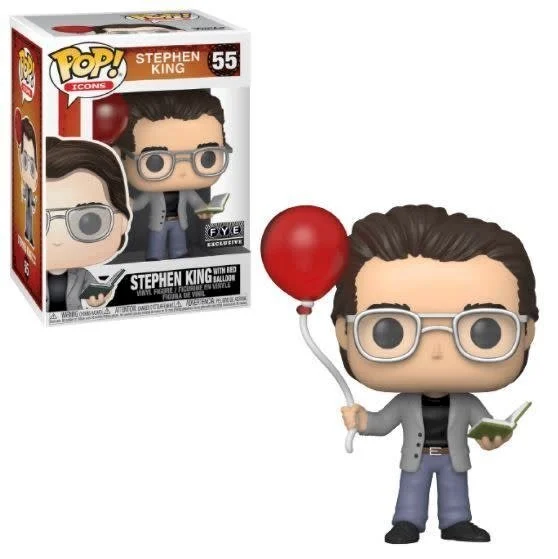 Figurka Funko POP Stephen King with Red Balloon 55 FYE Exc *Na zamówienie