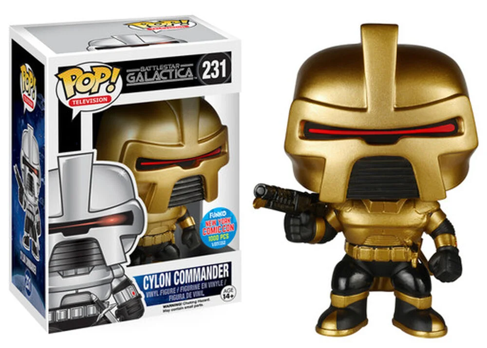 Funko POP! Battlestar Galactica Classi-Gold CylonNYCC 231 (NYCC) *Na zamówienie