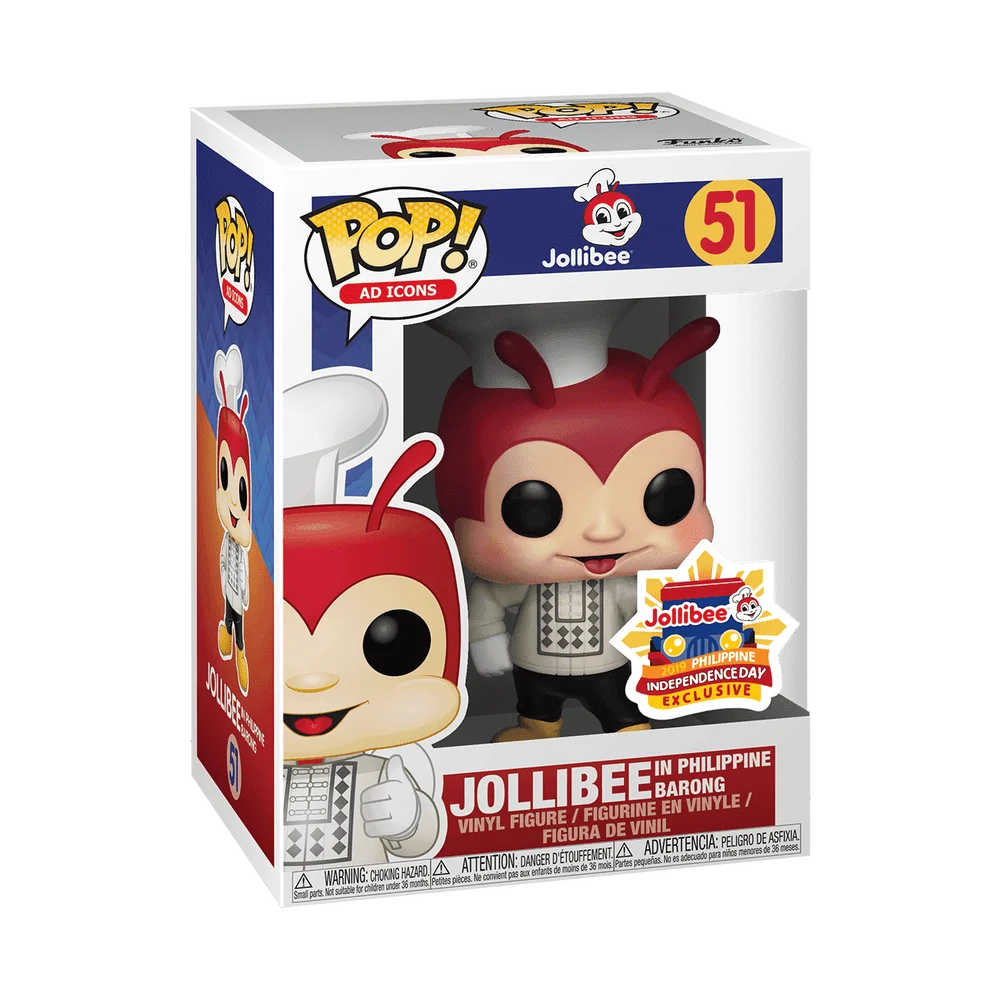 Funko POP! Jollibee Ad Icons: Jollibee in Barong (Philippines Only) 51 (Exclusive) *Na zamówienie