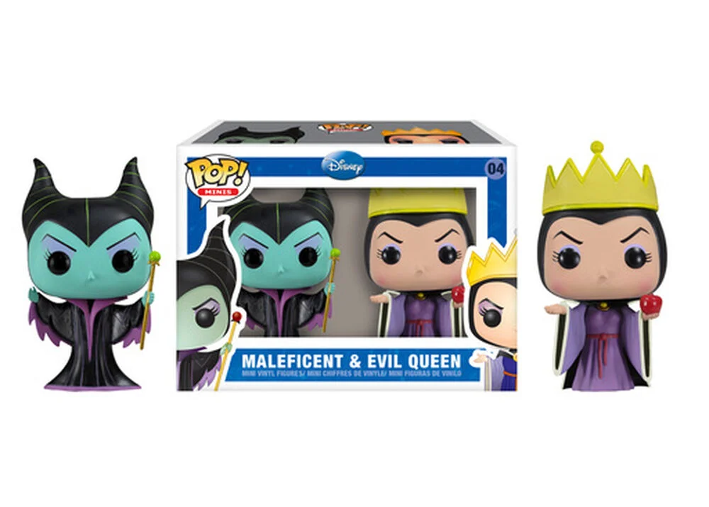 Funko POP! Disney Mini POP Disney :2-PK Maleficent & Evil Queen 4 (Exclusive) *Na zamówienie