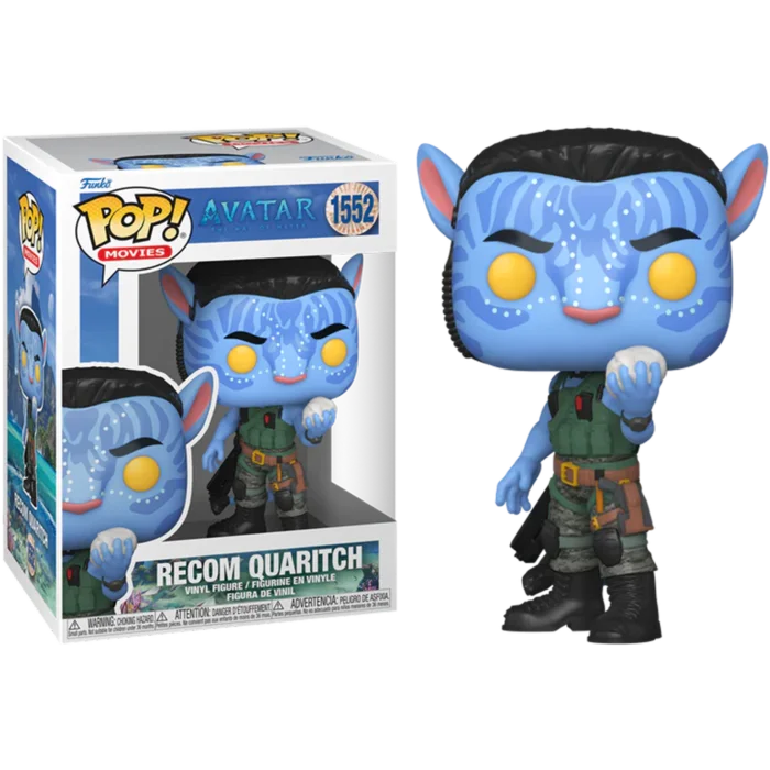 Figurka Funko POP! Avatar 2 The Way of Water Recom Quaritch with Skull #1552