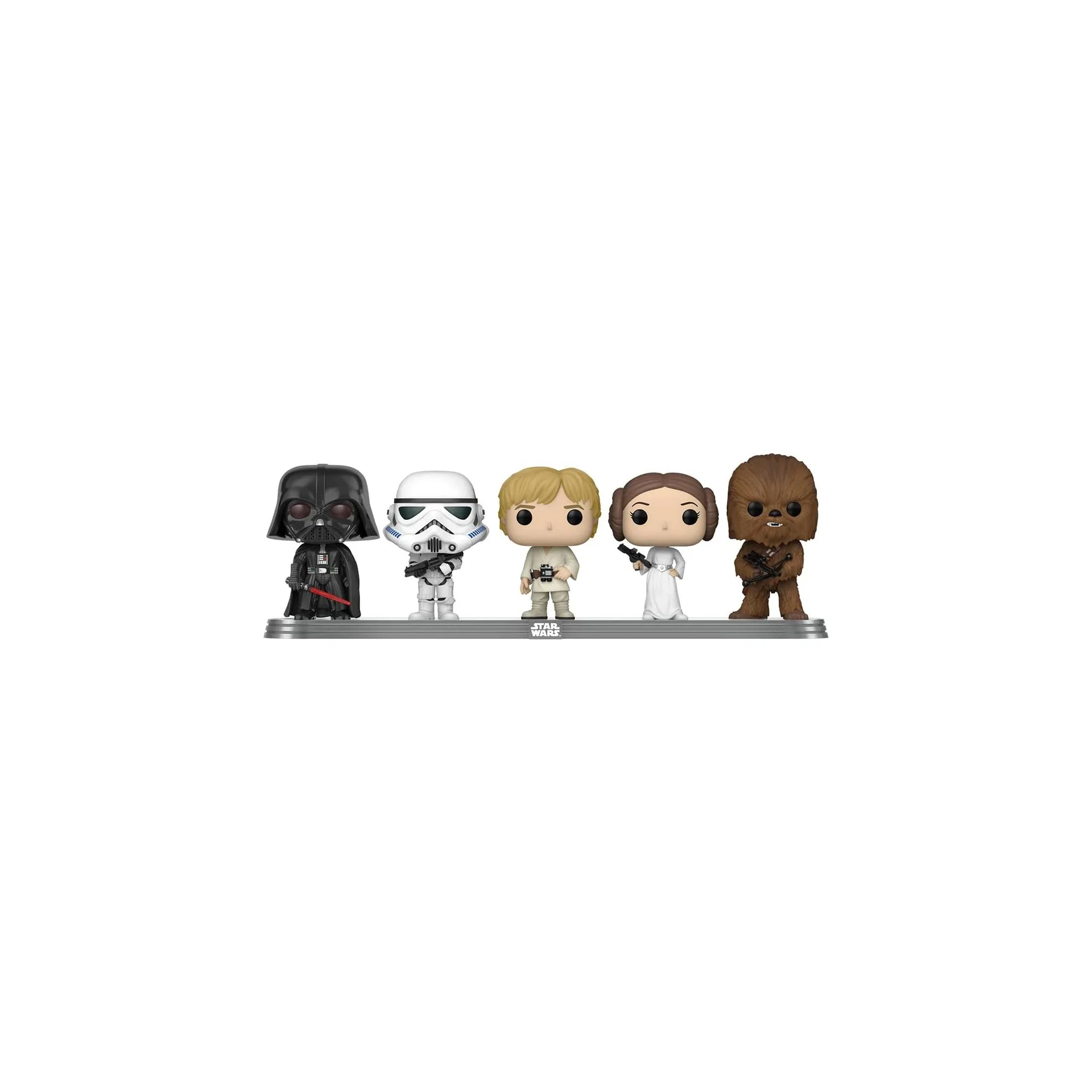 Funko POP! Star Wars 5 pack Darth Vader, Stormtrooper, Luke, Princess Leia & Chewbacca Celebration 2022 Special Edition