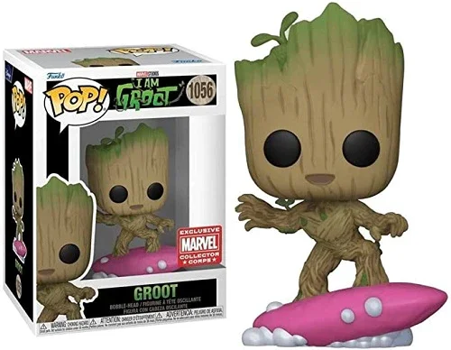 Figurka Funko POP Marvel I Am Groot: Groot On Soapbar 1056 *Niewielkie uszkodzenie pudełka*