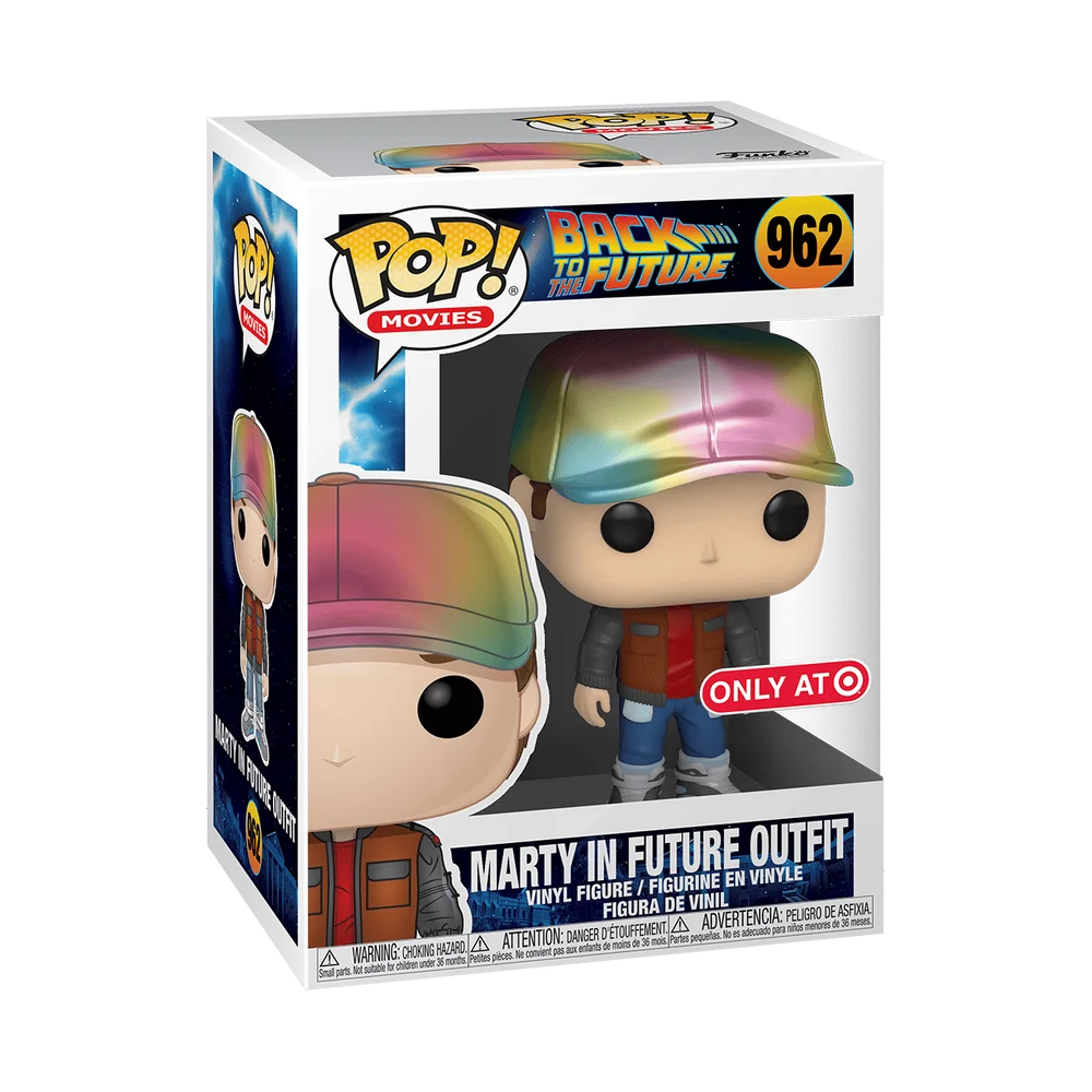 Funko POP! Back to the Future Movies: BTTF- Future Marty(MT) 962 (Metallic) *Na zamówienie