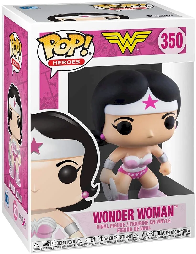 Figurka DC Comics Breast Cancer Awareness Funko Pop Wonder Woman 350 – zdjęcie 3