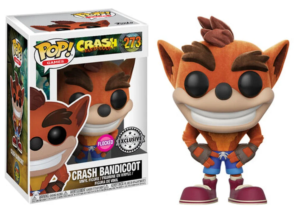 Funko POP! Crash Bandicoot Crash Bandicoot (FL) 273 (Flocked) *Na zamówienie