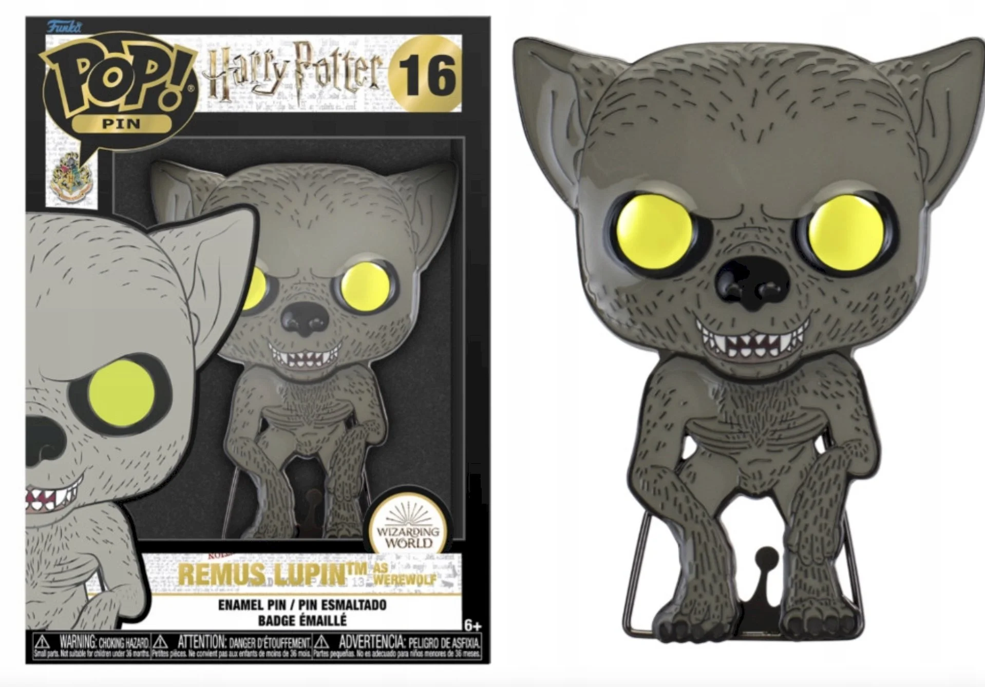 Funko Pin przypinka Harry Potter: Remus Lupin as Werewolf 16