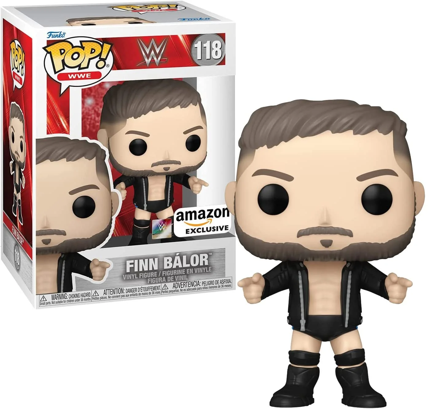Figurka WWE Funko POP Finn Balor (Balor Club) Amazon Exclusive 118