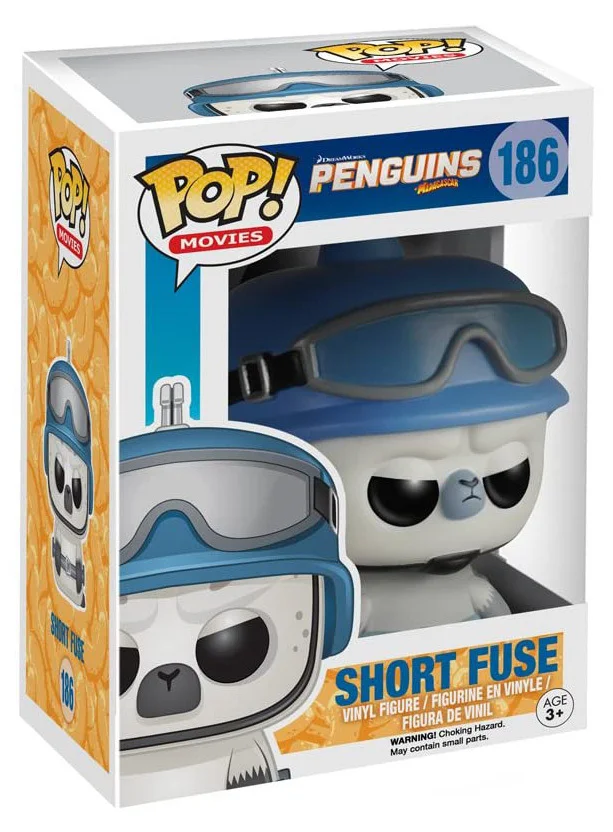 Funko POP! Penguins of Madagascar Pingwiny z Madagaskaru: Short Fuse #186