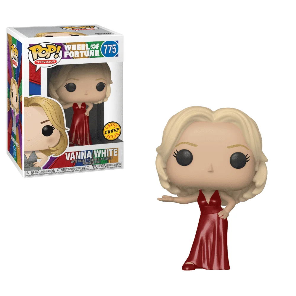 Funko POP! Wheel of Fortune TV: Wheel of Fortune - Vanna White w/chase 775 (Chase) *Na zamówienie