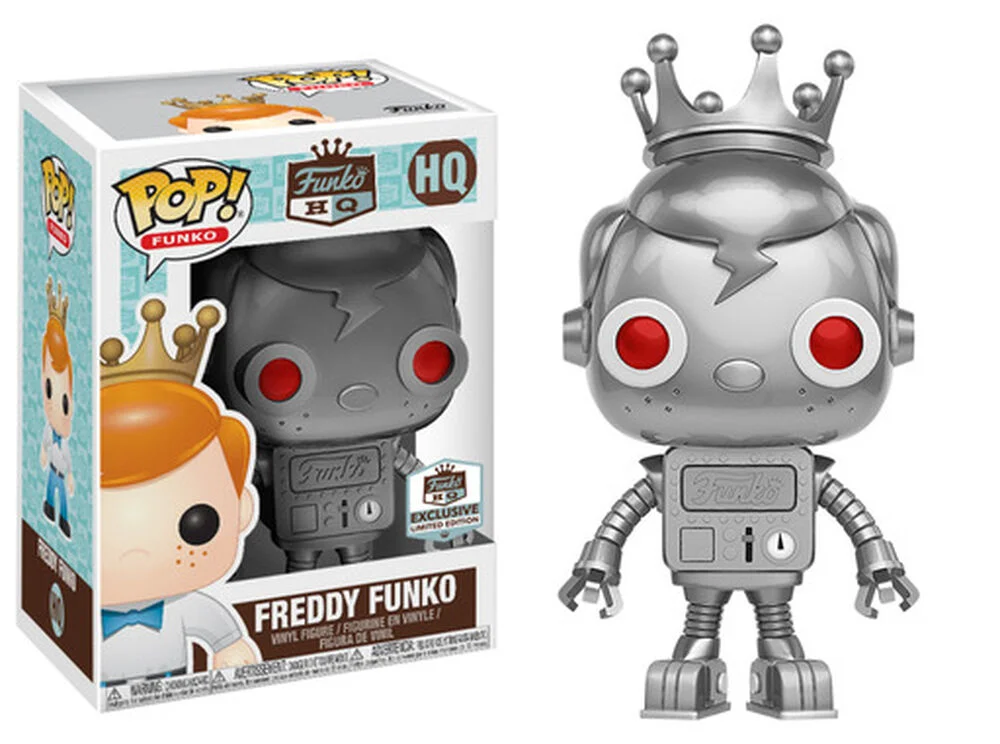 Funko POP! Funko Freddy Funko Robot (Sliver) 8 (Exclusive) *Na zamówienie