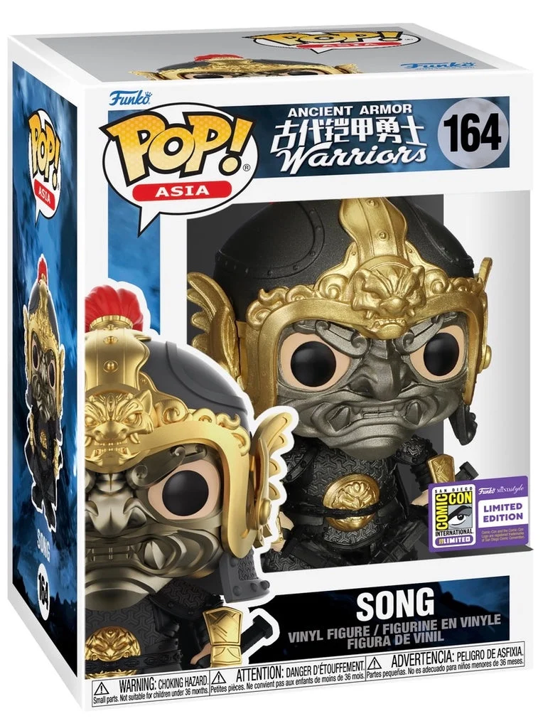 Figurka Funko Pop! Asia: Ancient Armor Warriors - Song (2023 Sdcc) #163* Na zamówienie