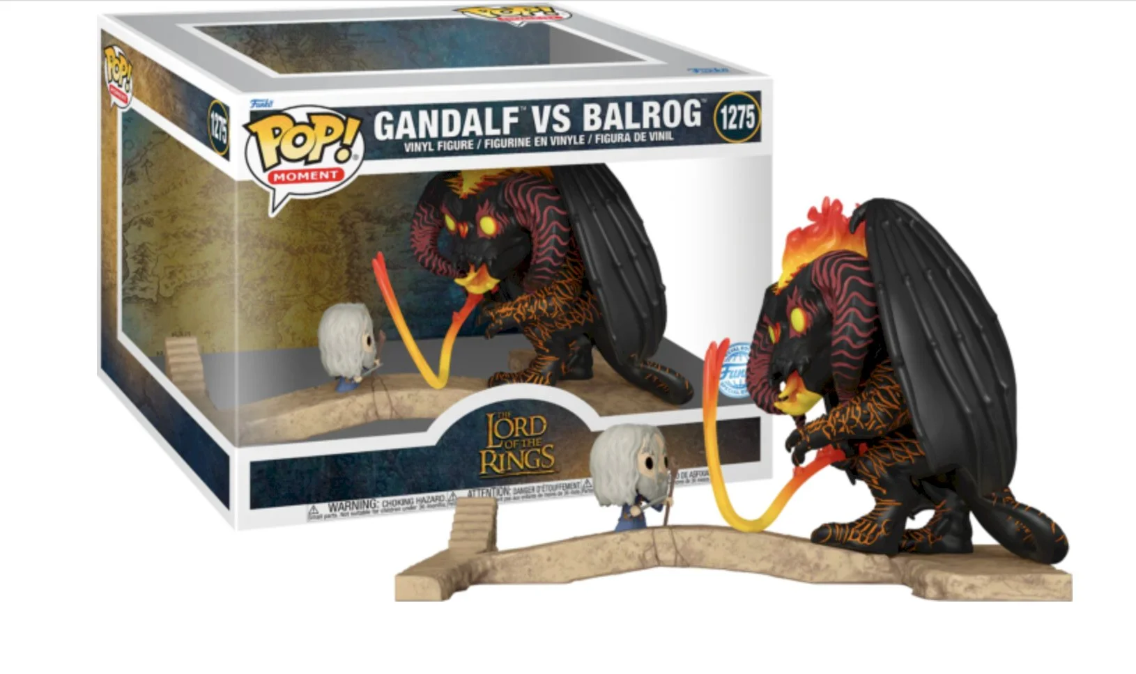 Figurka Funko POP Lord Of The Rings: Gandalf vs Balrog 1275 Exclusive *Na zamówienie – zdjęcie 2
