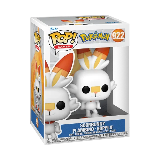 Figurka Funko POP Pokemon Scorbunny 922 – zdjęcie 3