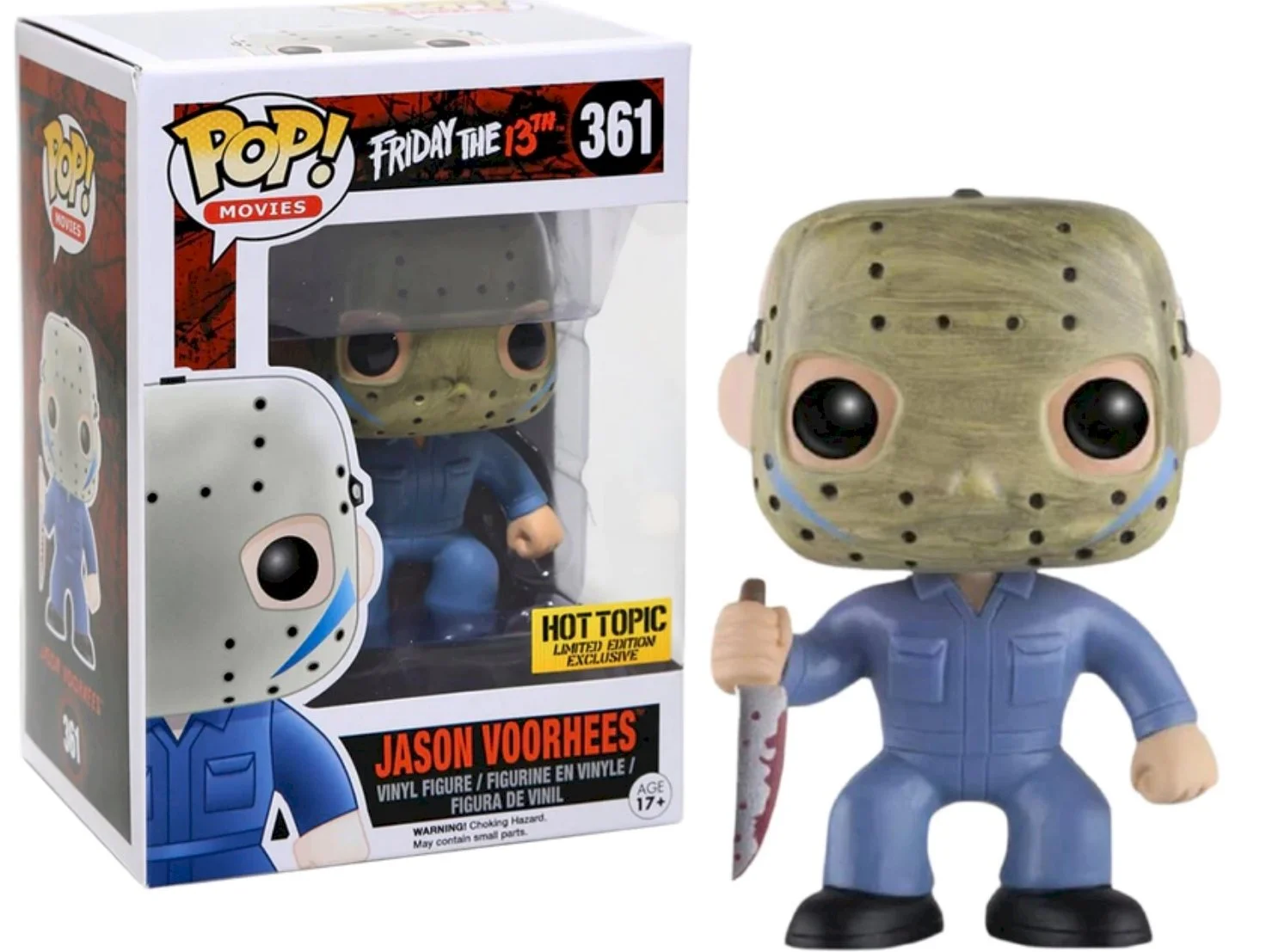 Figurka Funko POP Friday the 13th: Jason Voorhees 361 Hot Topic Exc *Na zamówienie