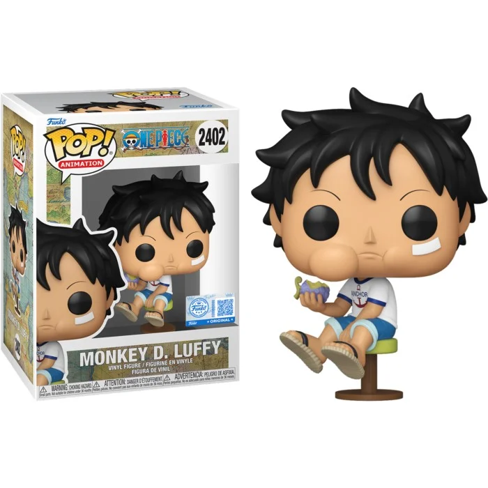 Funko POP! One Piece - Monkey D. Luffy Eating Devil Fruit Special Edition #2402
