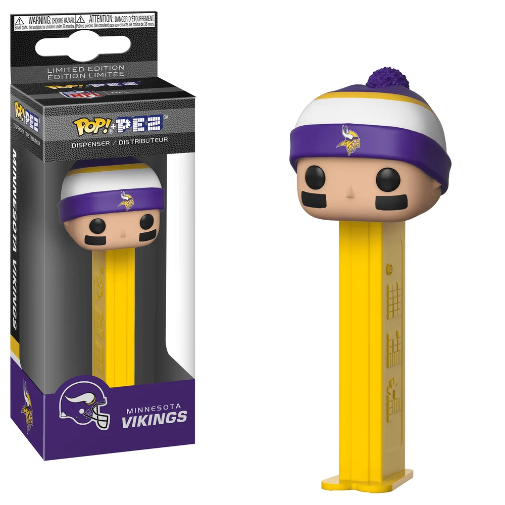 Funko POP! NFL PEZ: NFL - Vikings (Beanie) *Na zamówienie