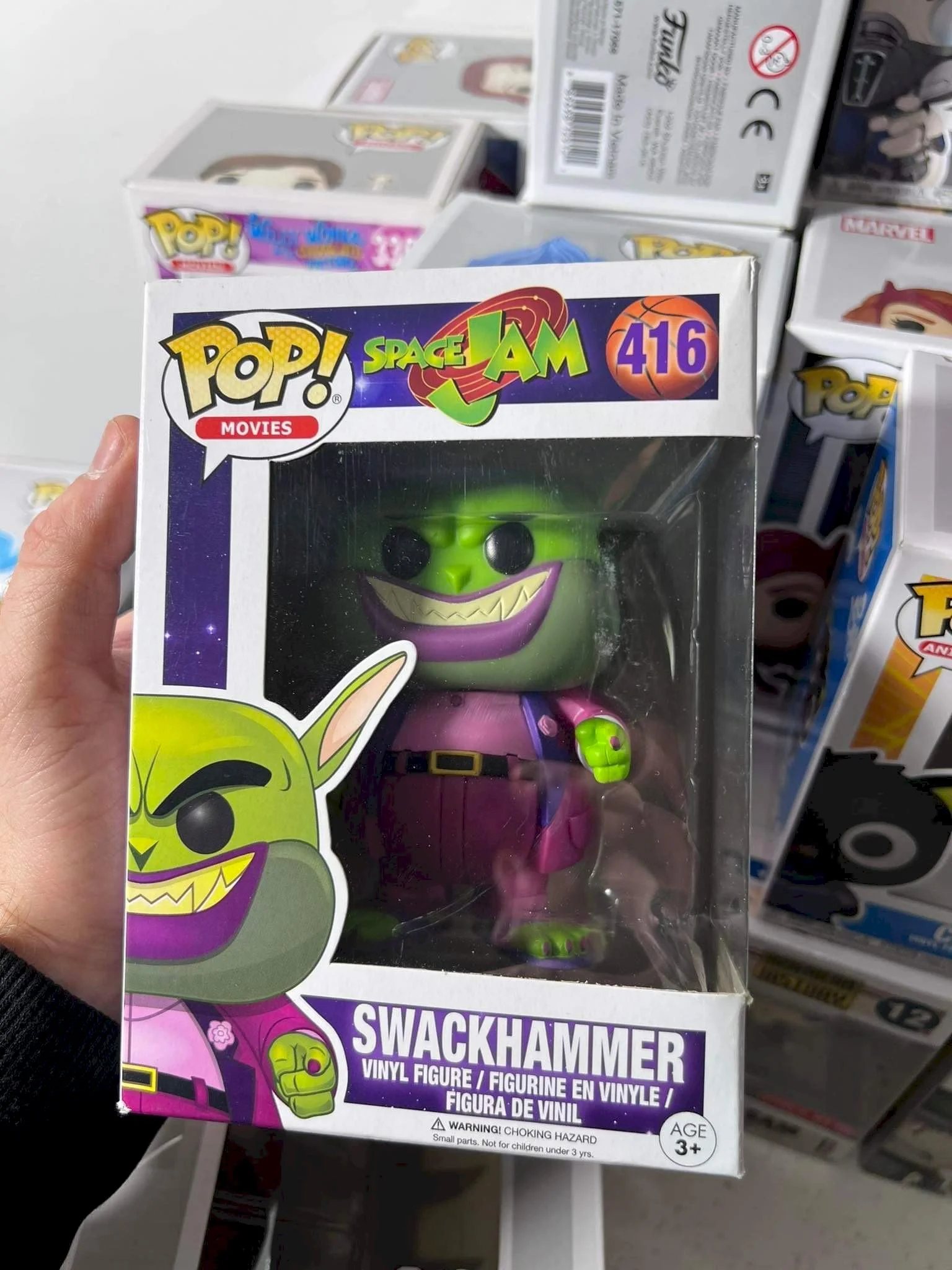 Figurka Funko POP Space Jam: Swackhammer 416 (Niewielkie uszkodzenia - zdjęcia) – zdjęcie 3
