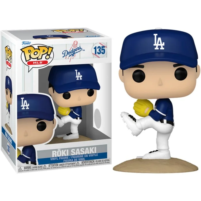 Funko POP! MLB Baseball: Los Angeles Dodgers - Roki Sasaki #135