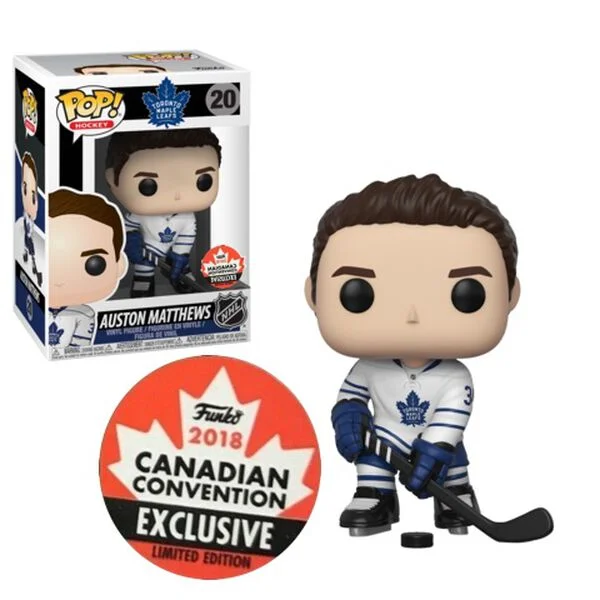 Funko POP! NHL NHL: Toronto - Auston Matthews (Away Jersey) [Fan Expo] 20 (Exclusive) *Na zamówienie