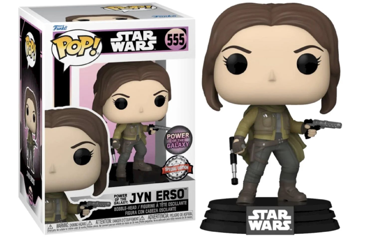 Figurka Funko Pop Star Wars: Jyn Erso 555 Exclusive