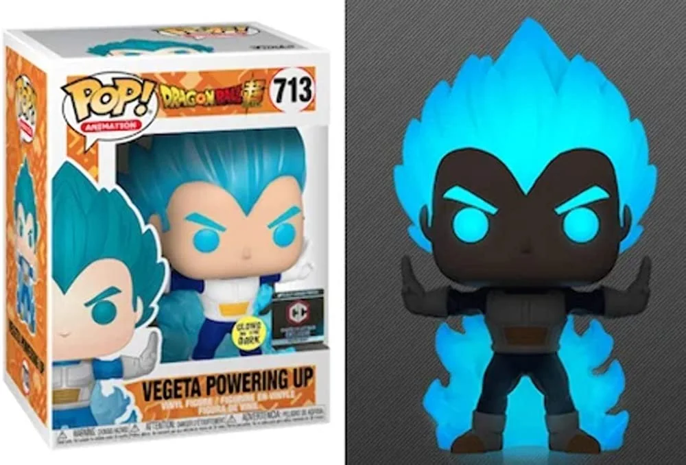 Dragon Ball Z Funko POP Vegeta Powering Up Glow 713 Chalice Collectibles *Na zamówienie