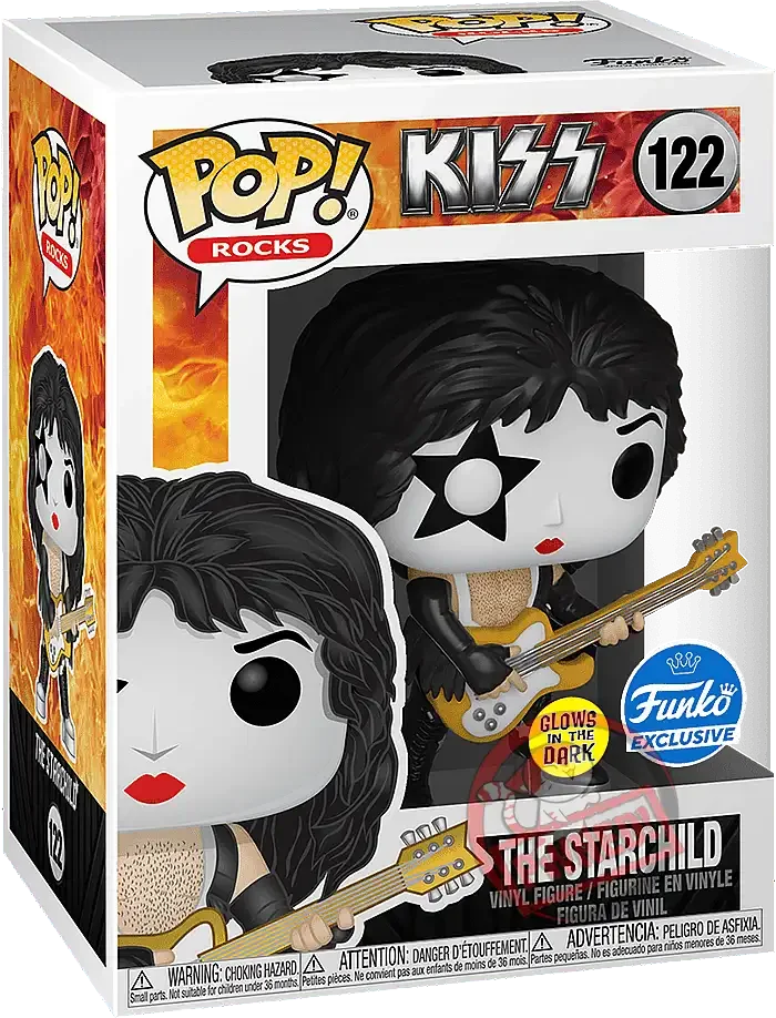 Funko POP! Kiss The Starchild Glow Special Edition #122 *Na zamówienie