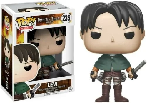 Funko POP! Attack on Titan - Levi #235 *Uszkodzony box