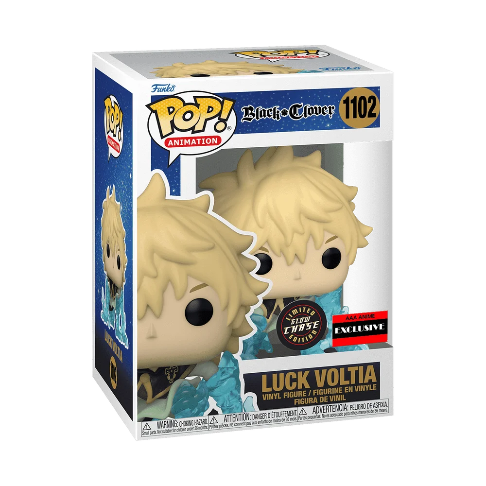 Funko POP! Black Clover Luck Voltia (Chase) (Glows in the Dark) 1102 (Chase) *Na zamówienie