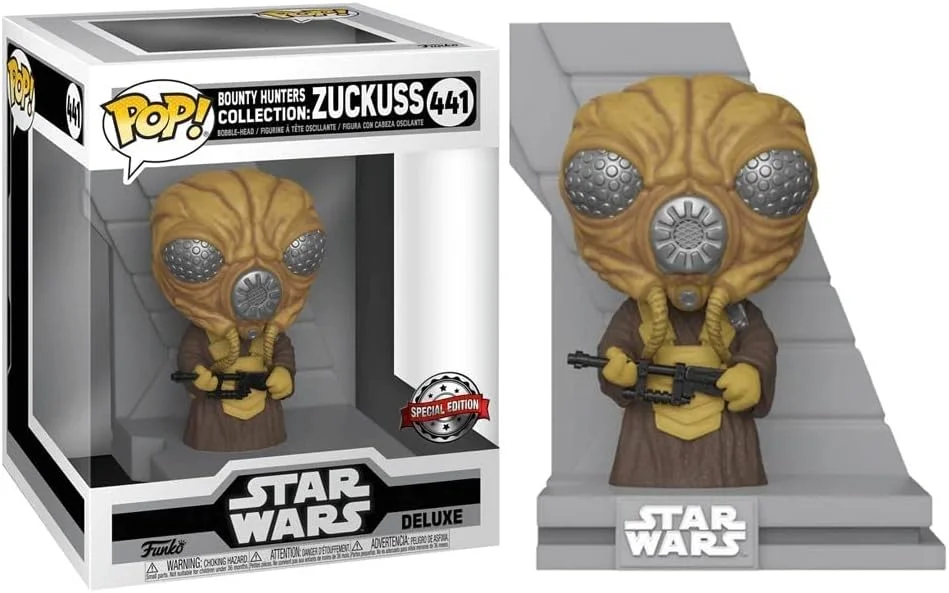 Figurka Funko pop Star Wars: Bounty Hunter Collection: e Zuckuss 441 Special edition