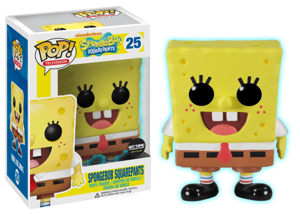 Funko POP! Nickelodeon Spongebob GLOW 25 (Glow) *Na zamówienie