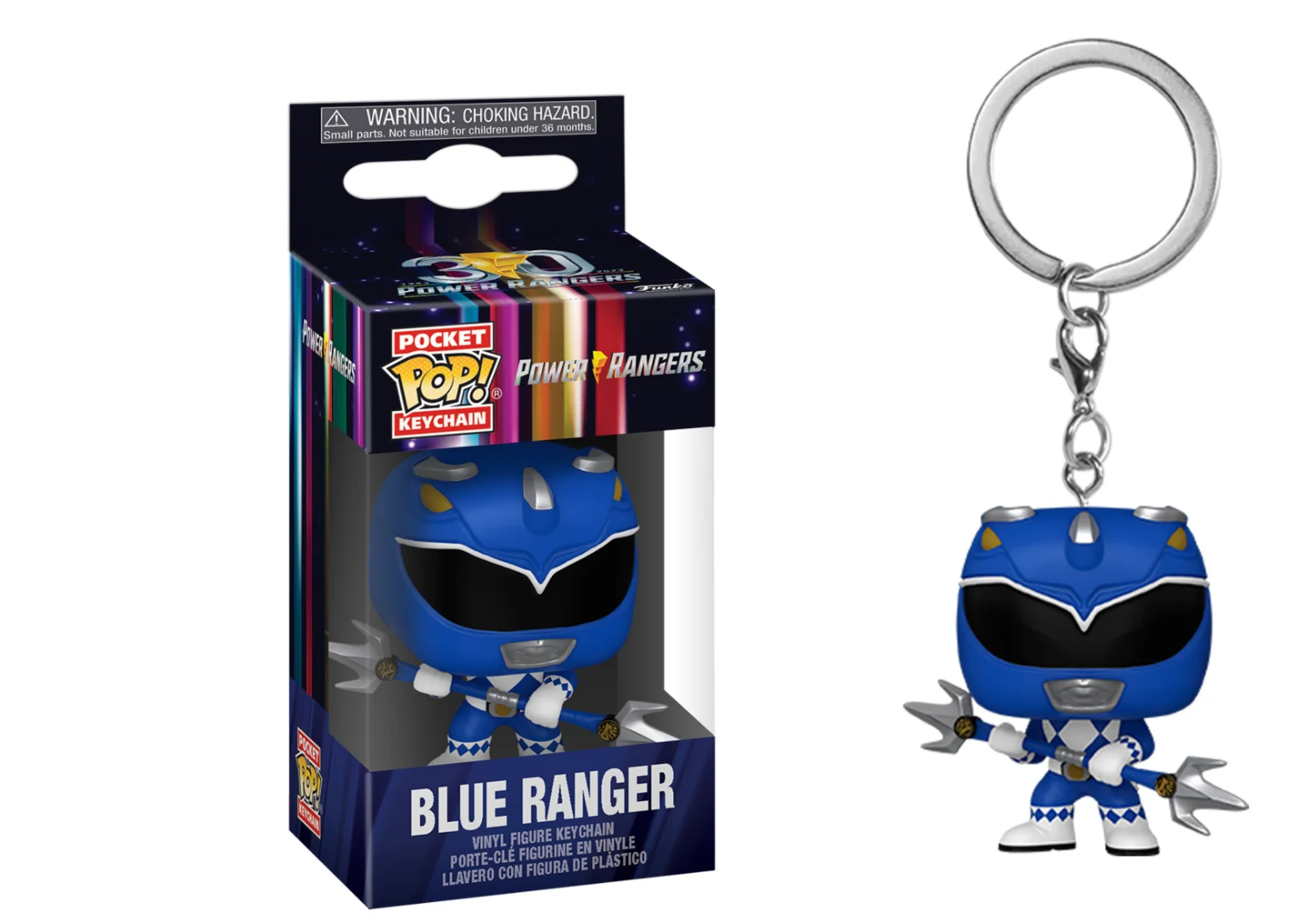 Funko POP! Brelok Power Rangers Blue Ranger
