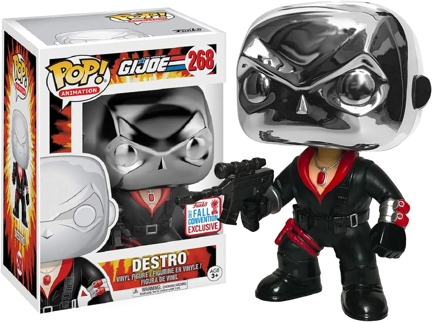 Figurka Funko POP G.I. Joe: Destro 268 Exlusive – zdjęcie 2