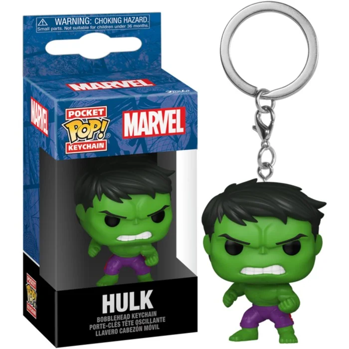 Funko POP! Marvel Comics: New Classics - Hulk Pocket Pop! Keychain