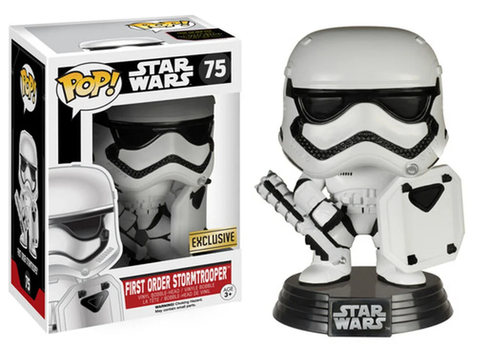 Funko POP! Star Wars EP7-First Order Stormtrooper(Riot) 75 (Exclusive) *Na zamówienie