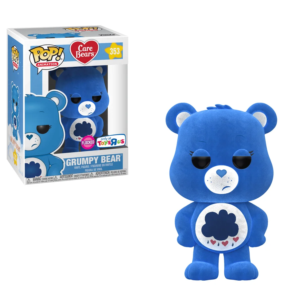Funko POP! Care Bears Grumpy Bear (FL) 353 (Flocked) *Na zamówienie
