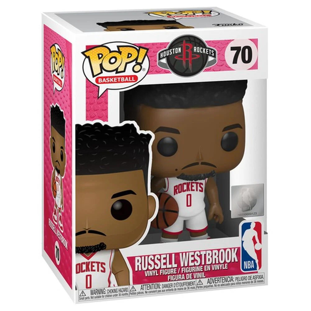 Funko POP! NBA NBA: Rockets - Russell Westbrook 70 *Na zamówienie