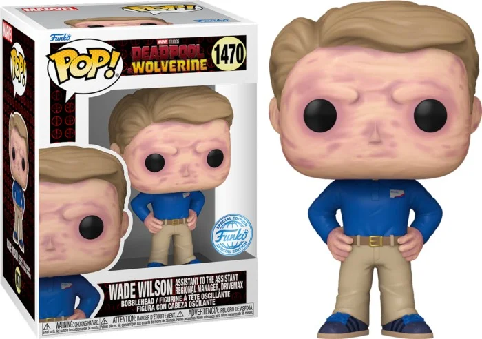 Funko POP! Deadpool & Wolverine (2024) - Wade Wilson Assistant to the Assistant Special Edition #1470