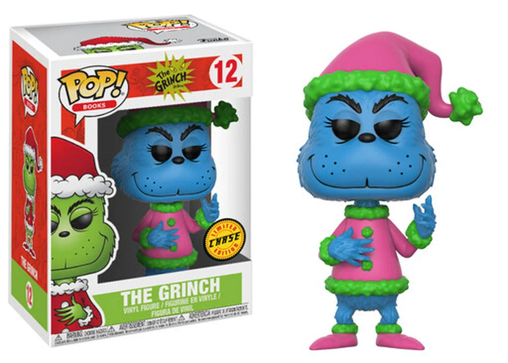 Funko POP! Dr. Seuss The Grinch Santa Grinch w/ CHASE 12 (Chase) *Na zamówienie