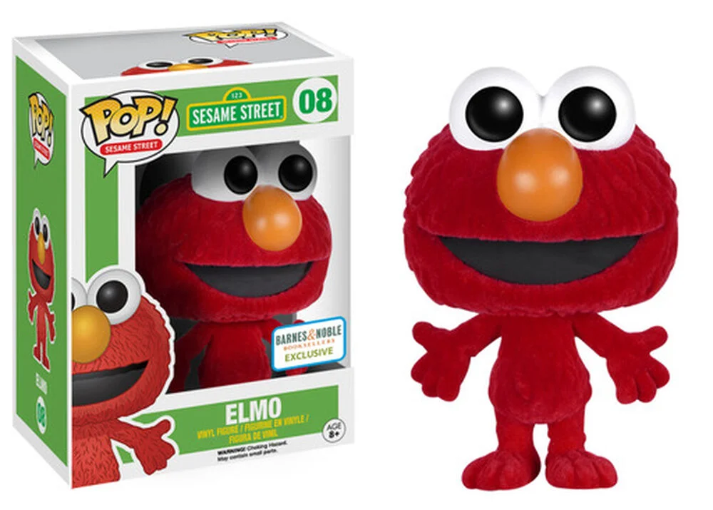 Funko POP! Sesame Street Elmo FLOCKED 8 (Flocked) *Na zamówienie